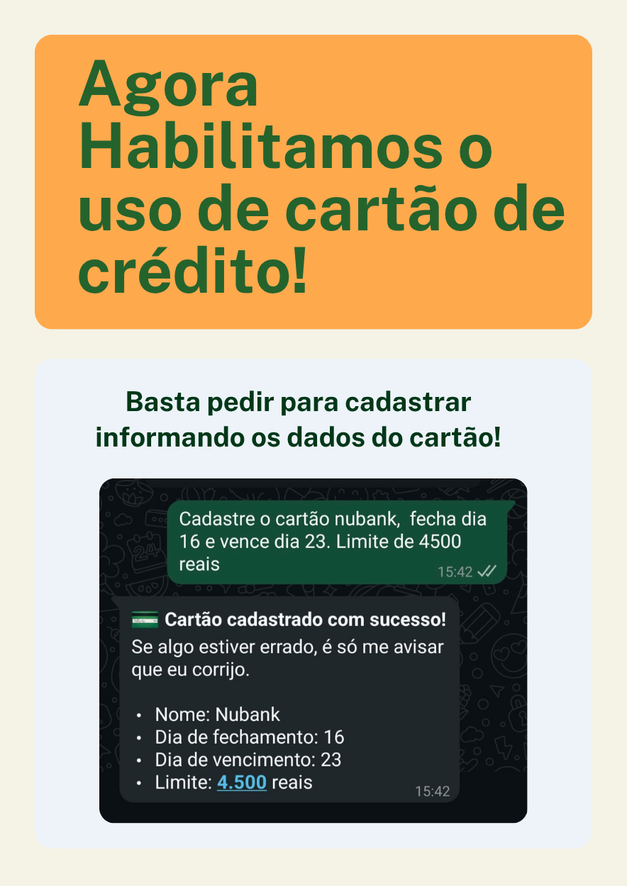 Como Cadastrar Cartão